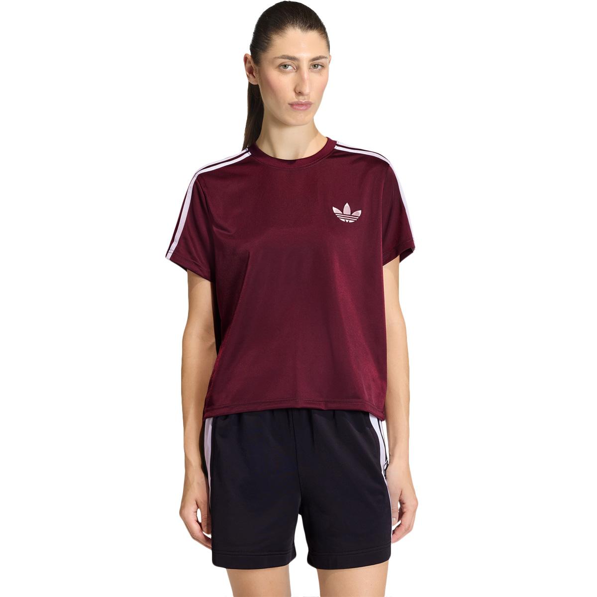 adidas Originals Firebird T-skjorte Dame Bordeaux