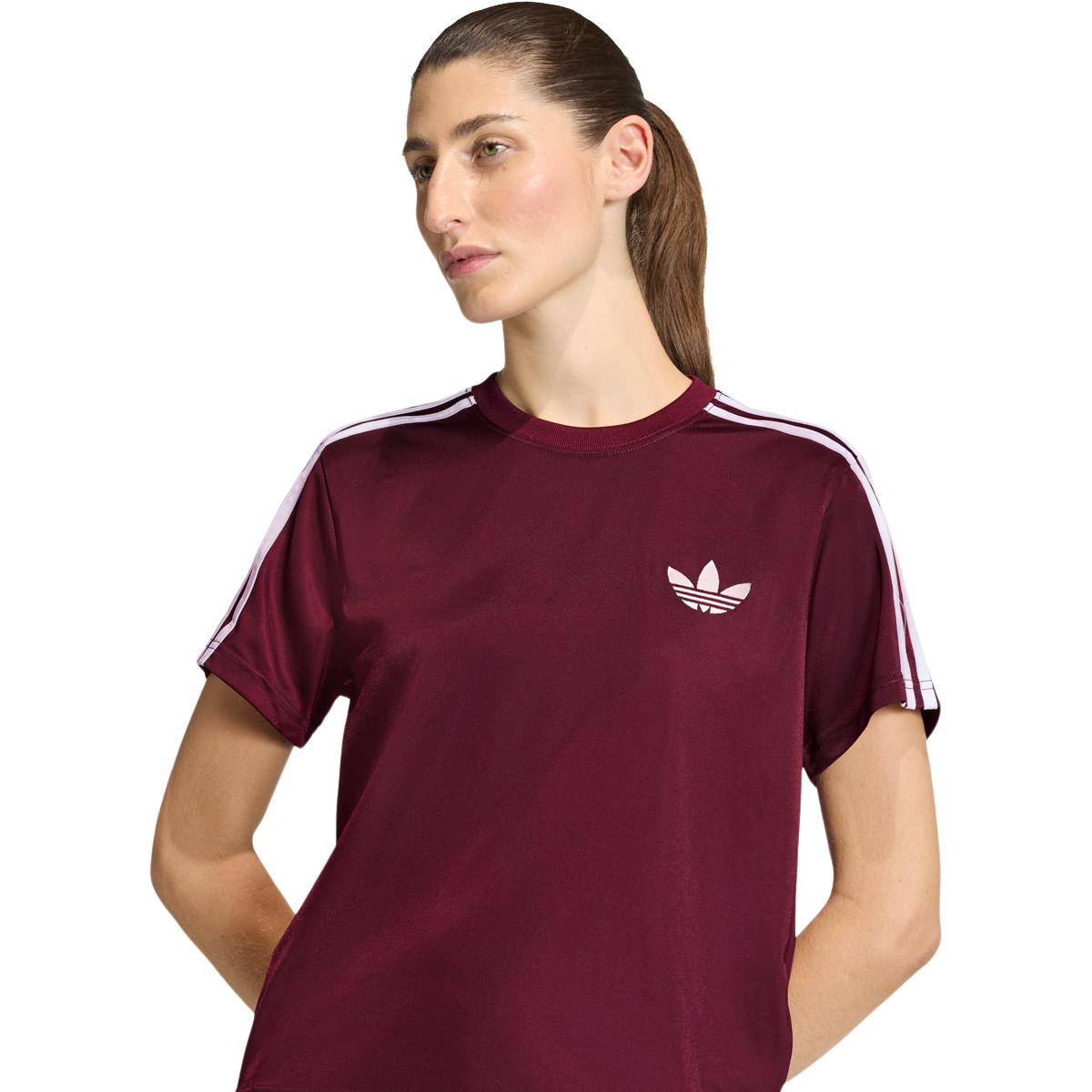 adidas Originals Firebird T-skjorte Dame Bordeaux