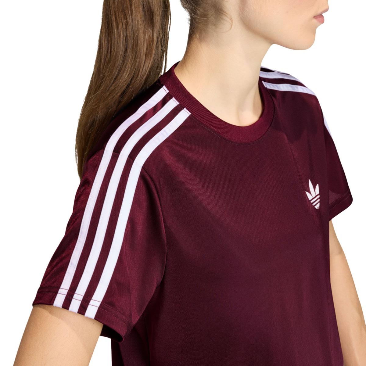 adidas Originals Firebird T-skjorte Dame Bordeaux