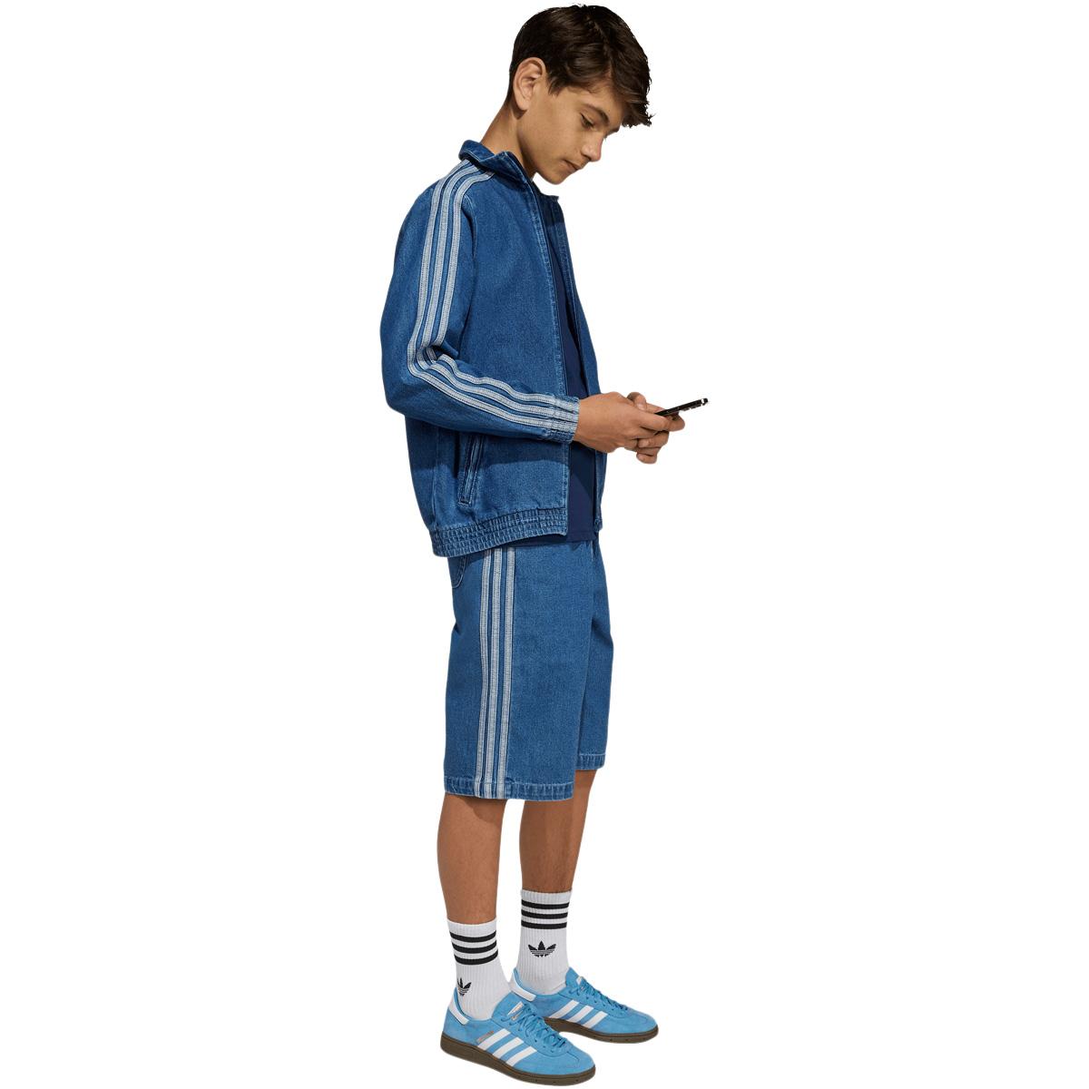 adidas Originals Firebird Denim Track Top Børn Denim Blue