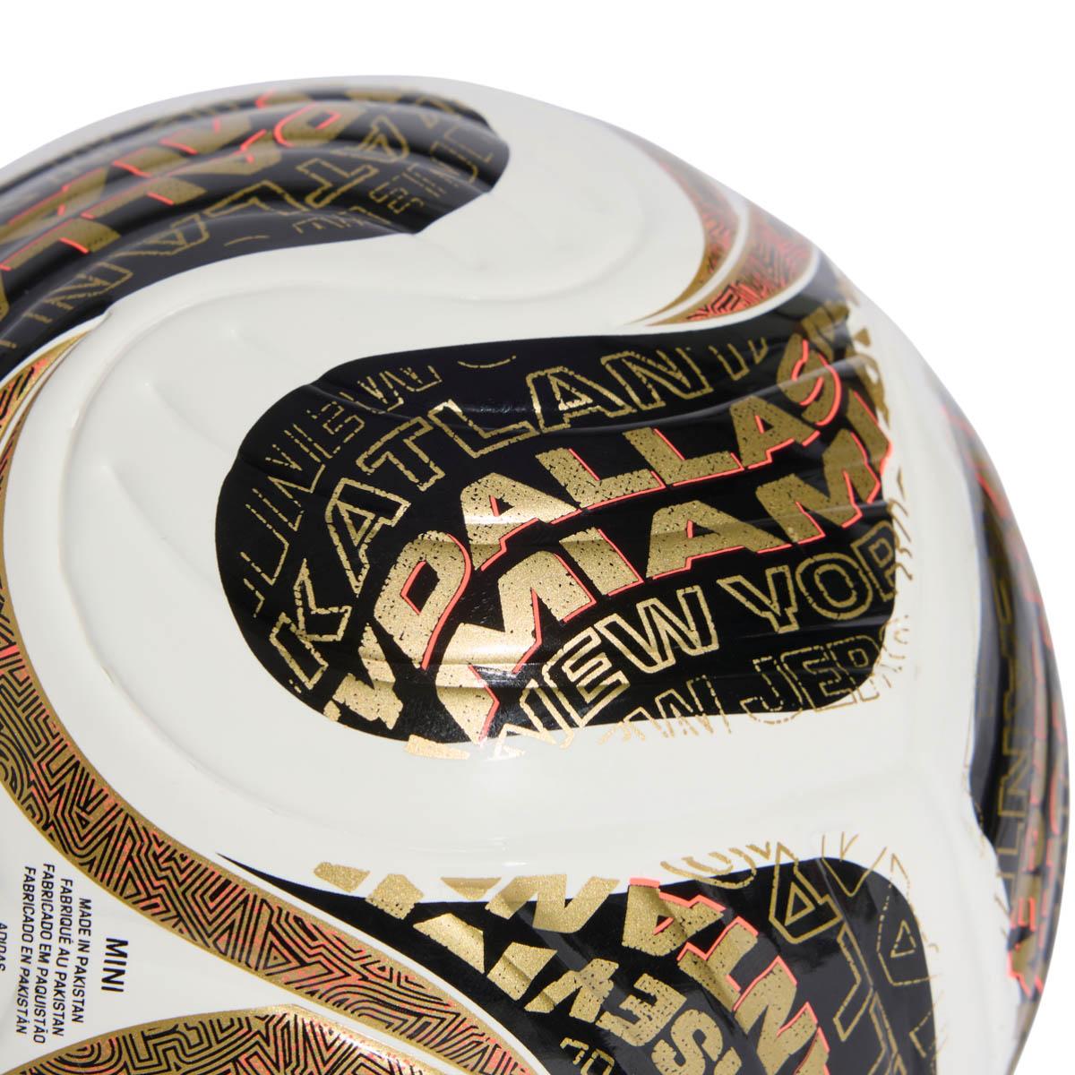 adidas WC Final Minifodbold WHITE/BLACK/GOLDMT