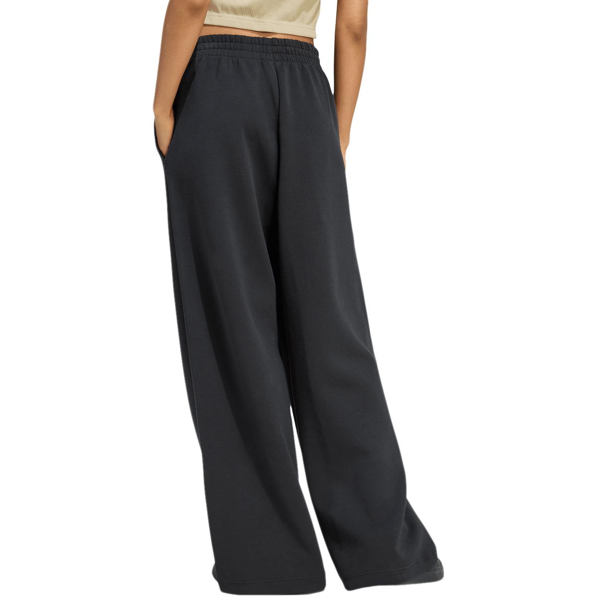 adidas Soft Lux Straight Leg Joggingbukser Dame BLACK