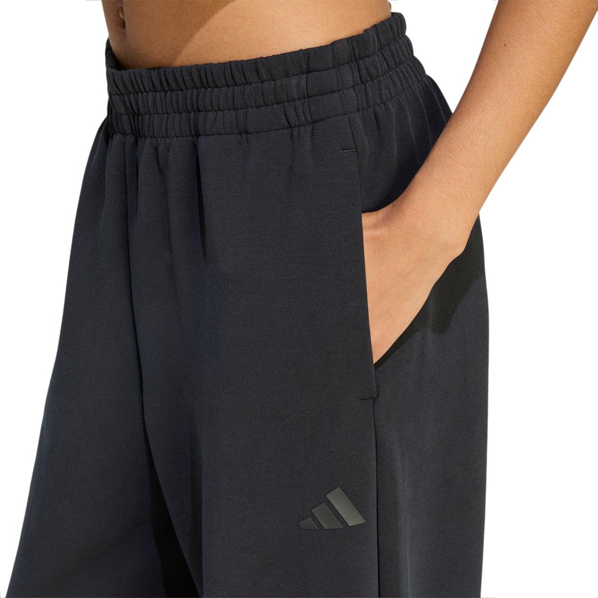 adidas Soft Lux Straight Leg Joggingbukser Dame BLACK