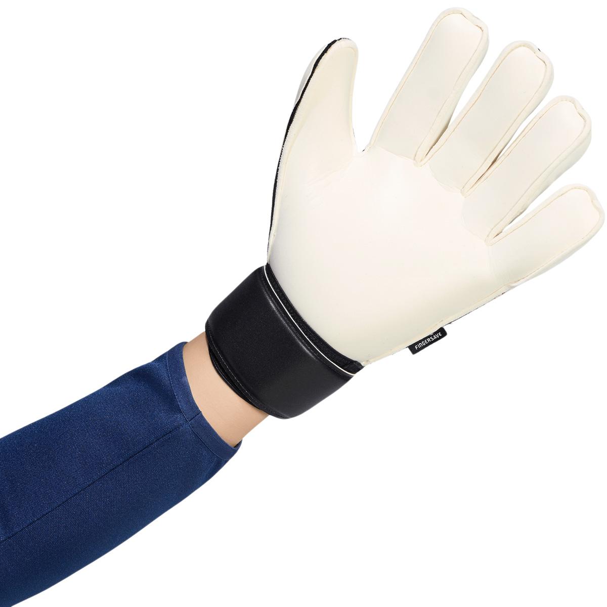 adidas Predator Match Fingersave Målmandshandsker WHITE/BLACK/SOLTUR
