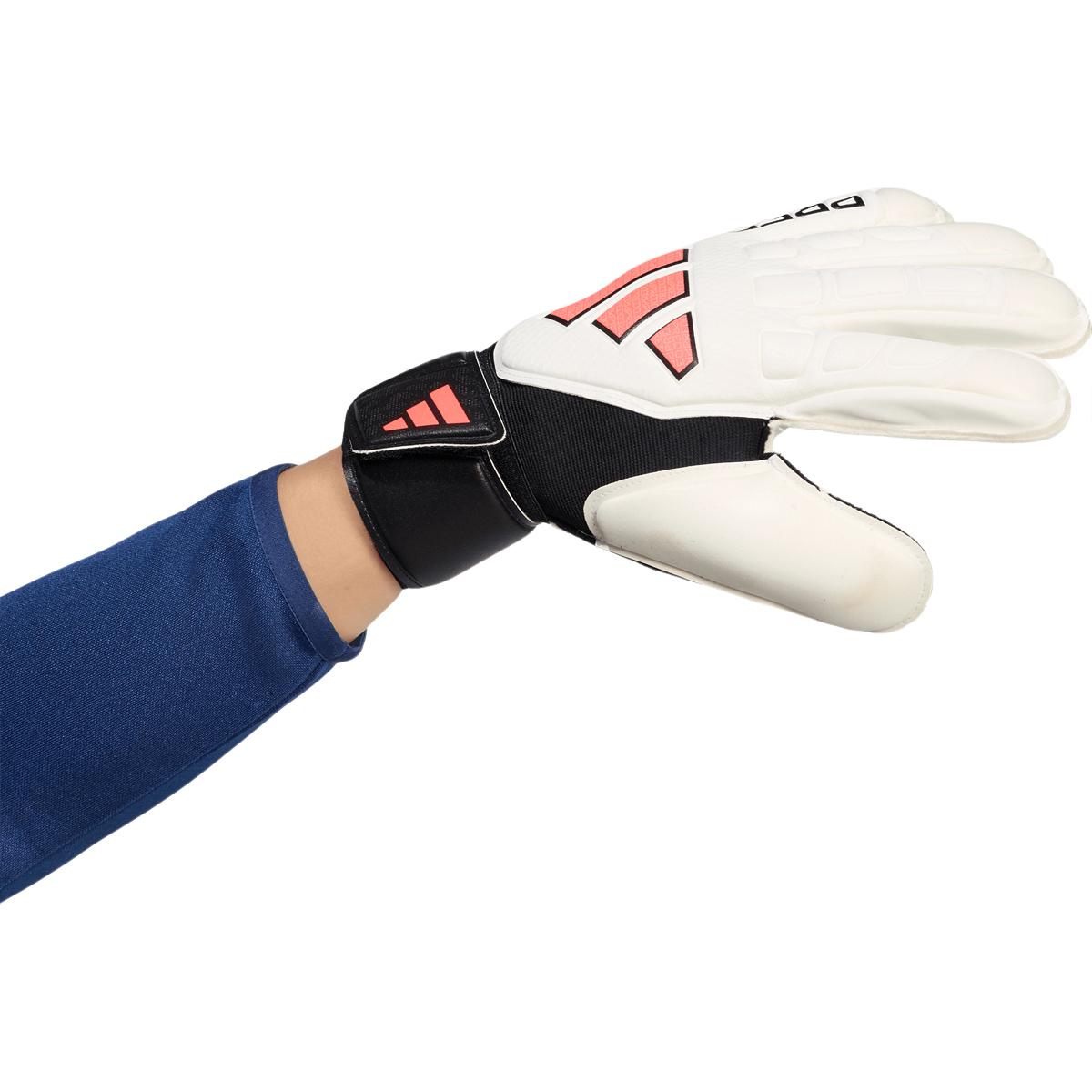 adidas Predator Match Fingersave Målmandshandsker WHITE/BLACK/SOLTUR