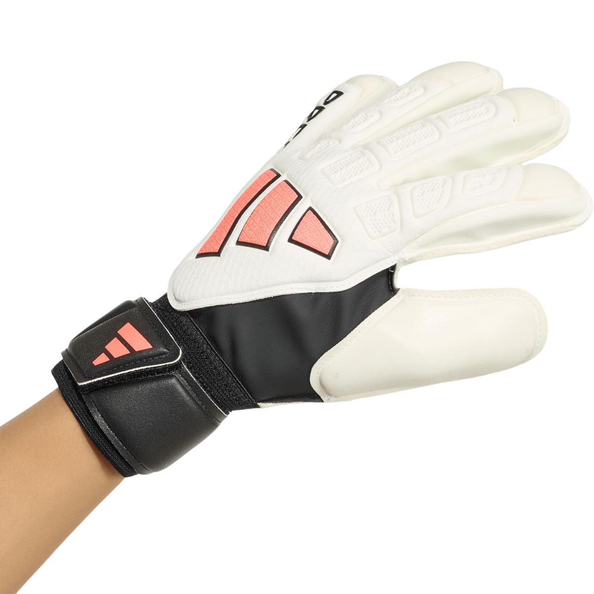 adidas Predator Match Fingersave Målmandshandsker Børn WHITE/BLACK/SOLTUR
