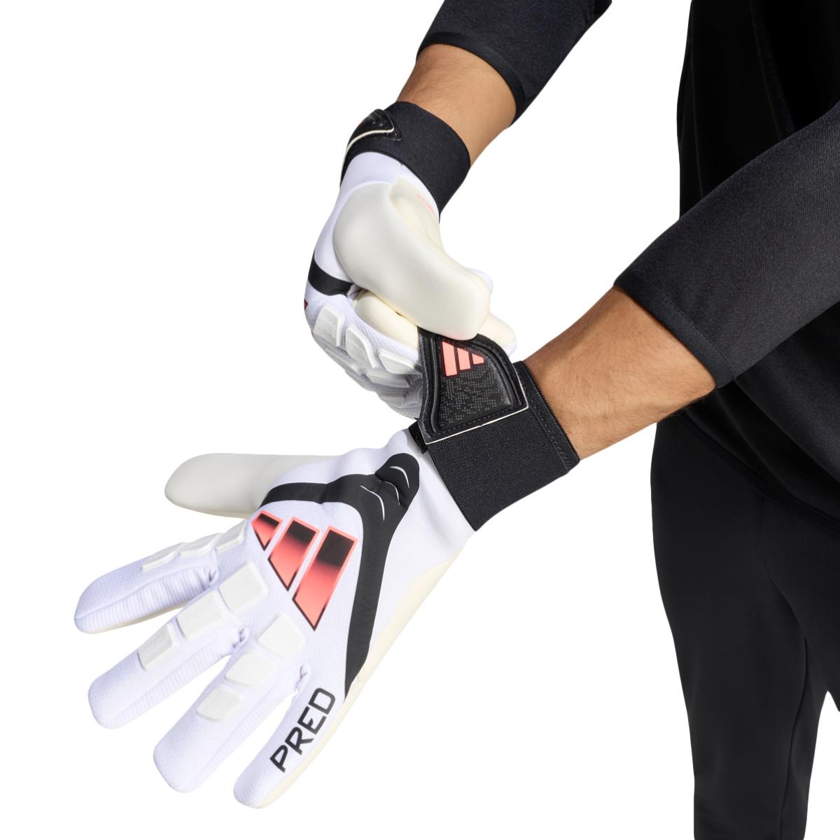 adidas Predator Competition Målmandshandsker WHITE/BLACK/SOLTUR