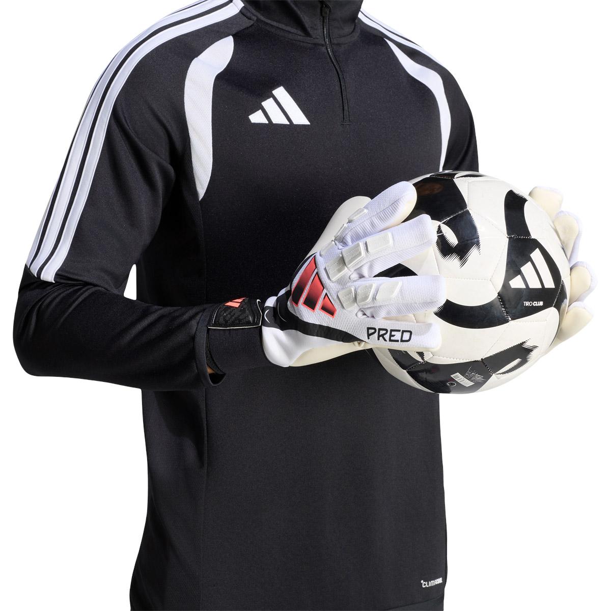 adidas Predator Competition Målmandshandsker WHITE/BLACK/SOLTUR