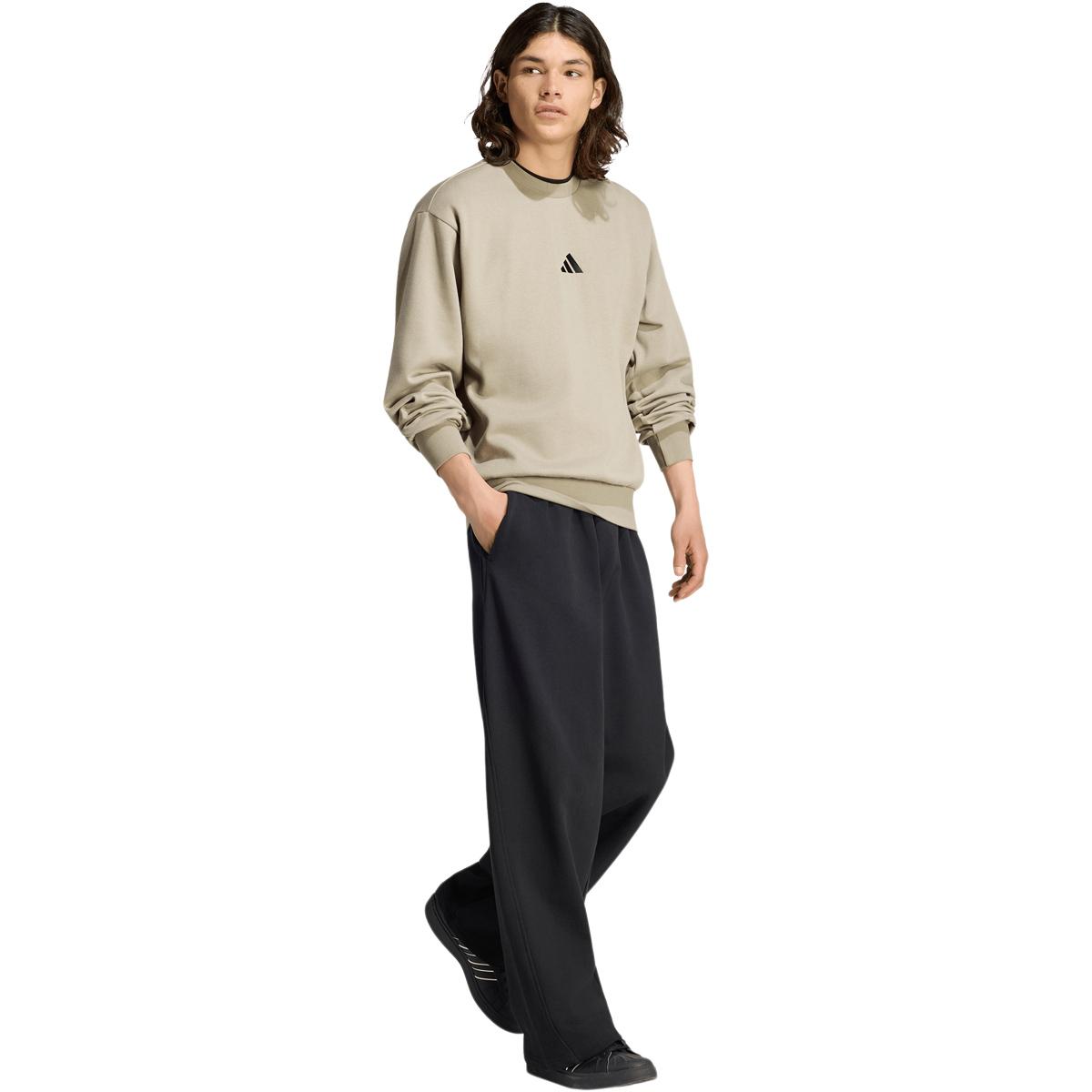 adidas Feelcozy Sweatshirt Herre SILPEB/BLACK