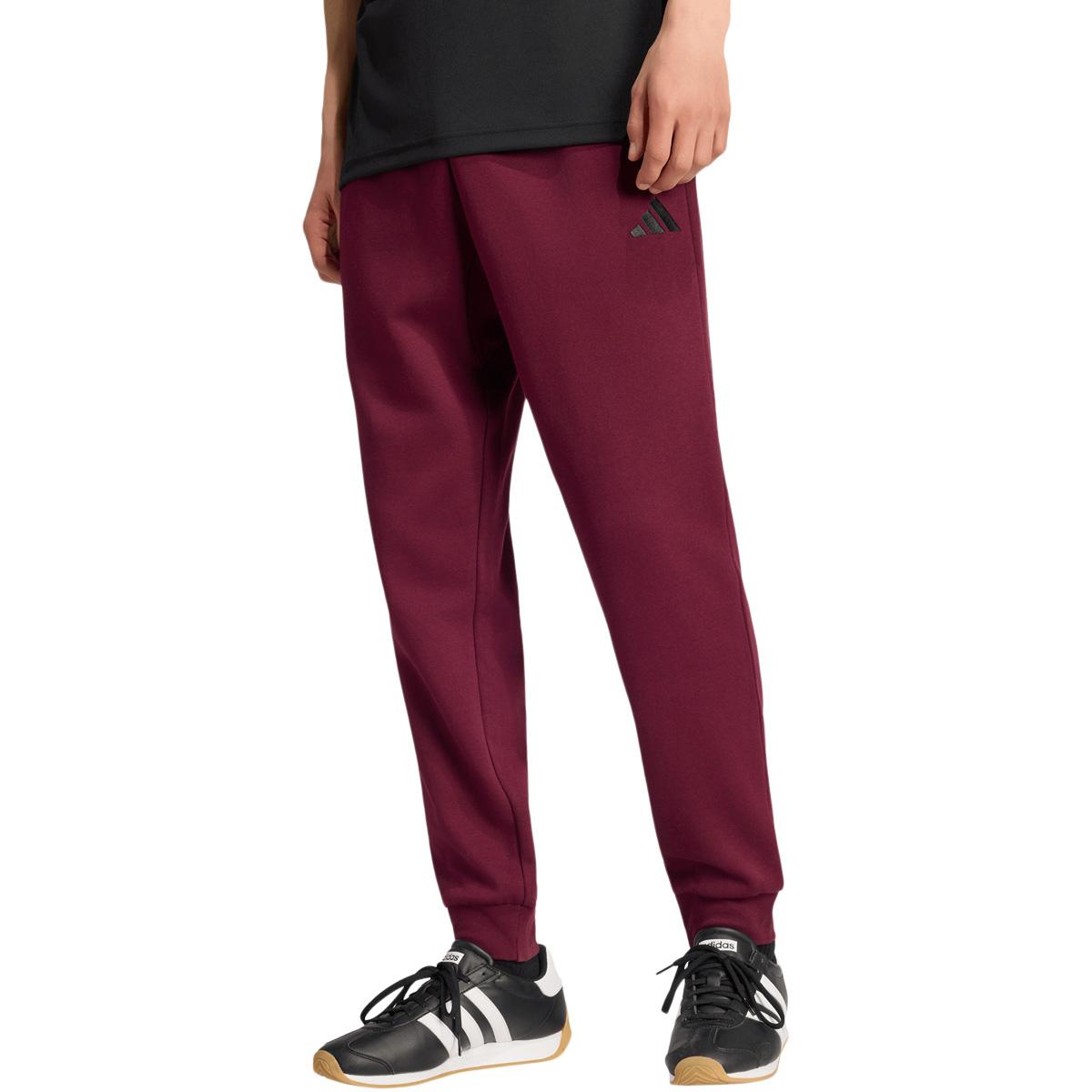 adidas Feelcozy Joggingbukser Herre MAROON/BLACK