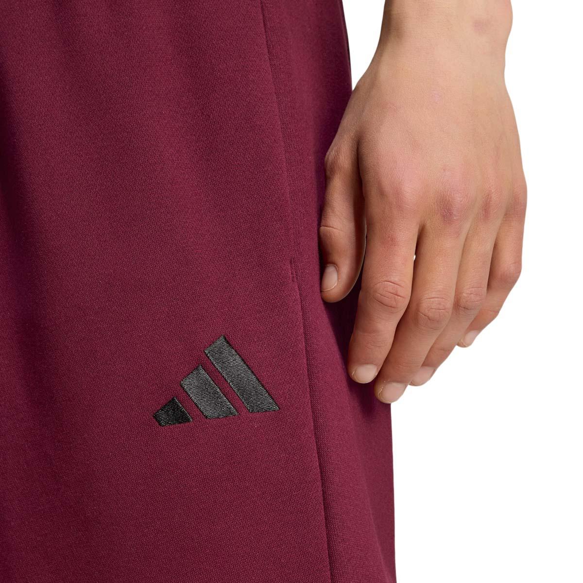 adidas Feelcozy Joggingbukser Herre MAROON/BLACK