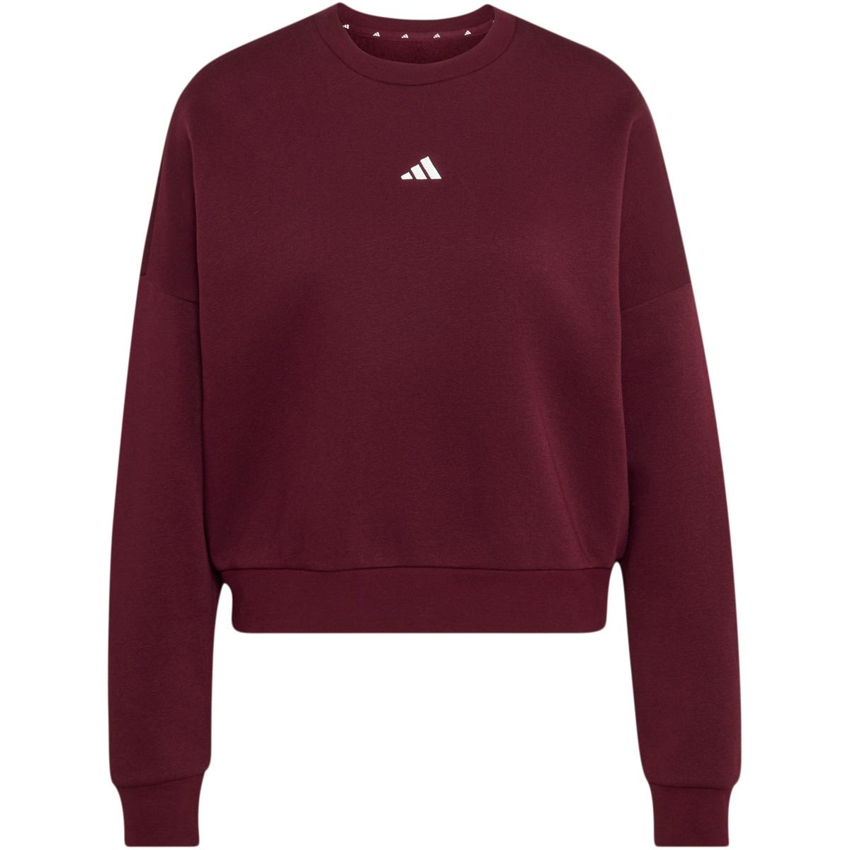 adidas Small Logo FC Sweatshirt Dame MAROON/WHITE