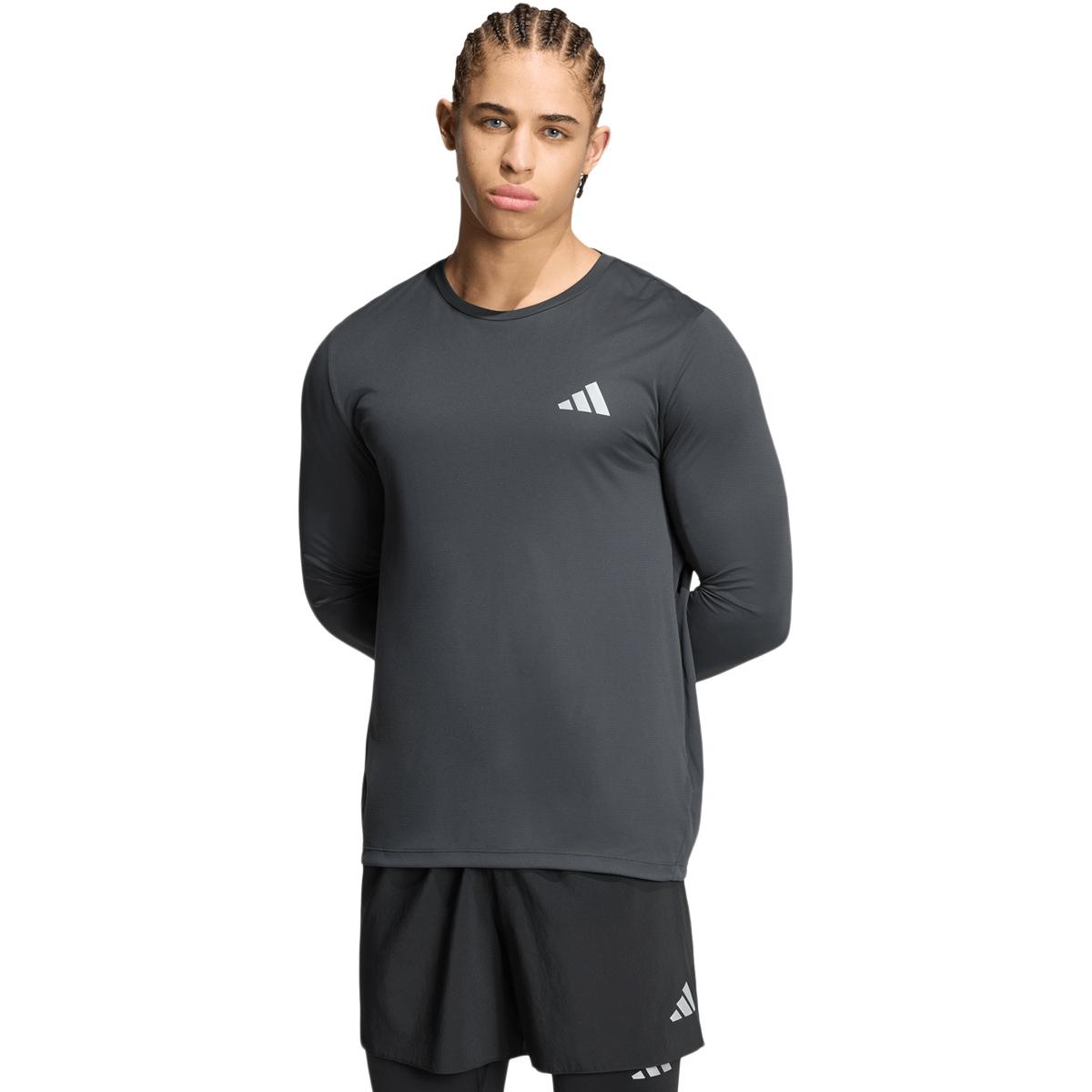 adidas Run Essentials Langærmet Løbe T-shirt Herre CARBON