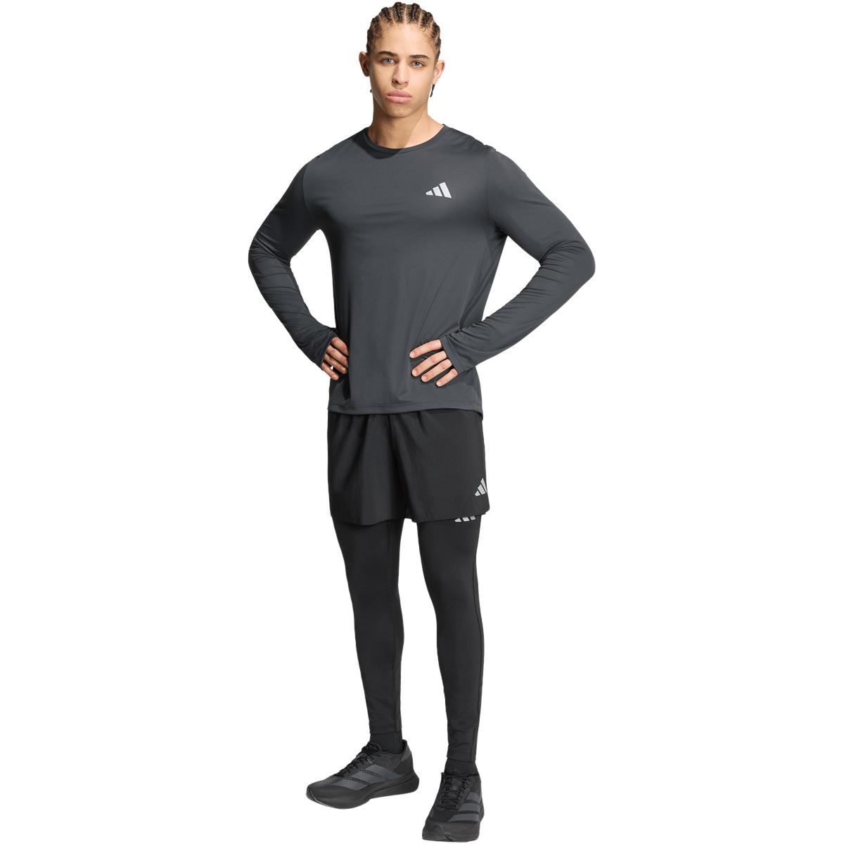 adidas Run Essentials Langærmet Løbe T-shirt Herre CARBON
