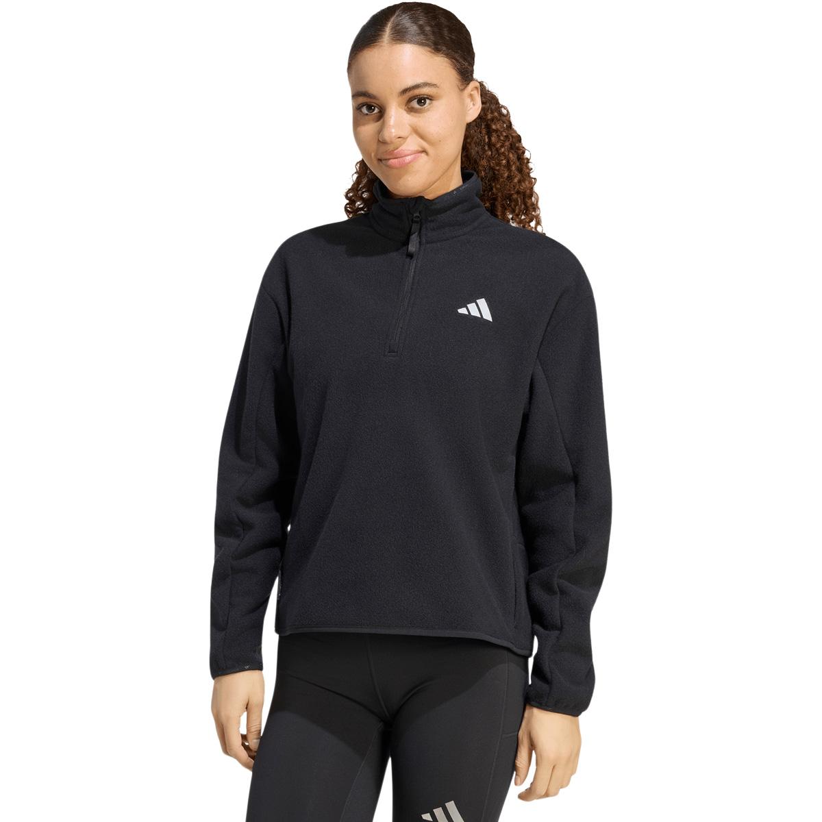 adidas Adi365 Half Zip Trøye Dame BLACK