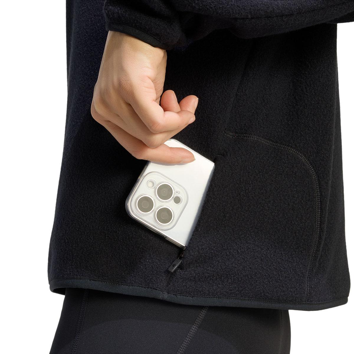 adidas Adi365 Half Zip Trøye Dame BLACK