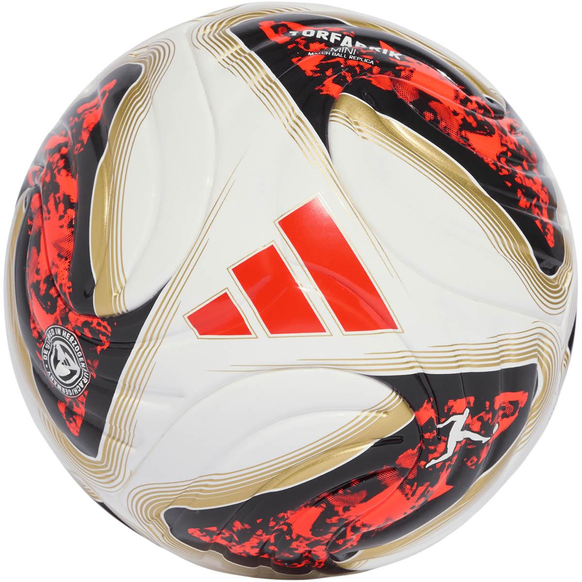 adidas DFL Torfabrik Minifodbold WHITE/BLACK/SOLRED
