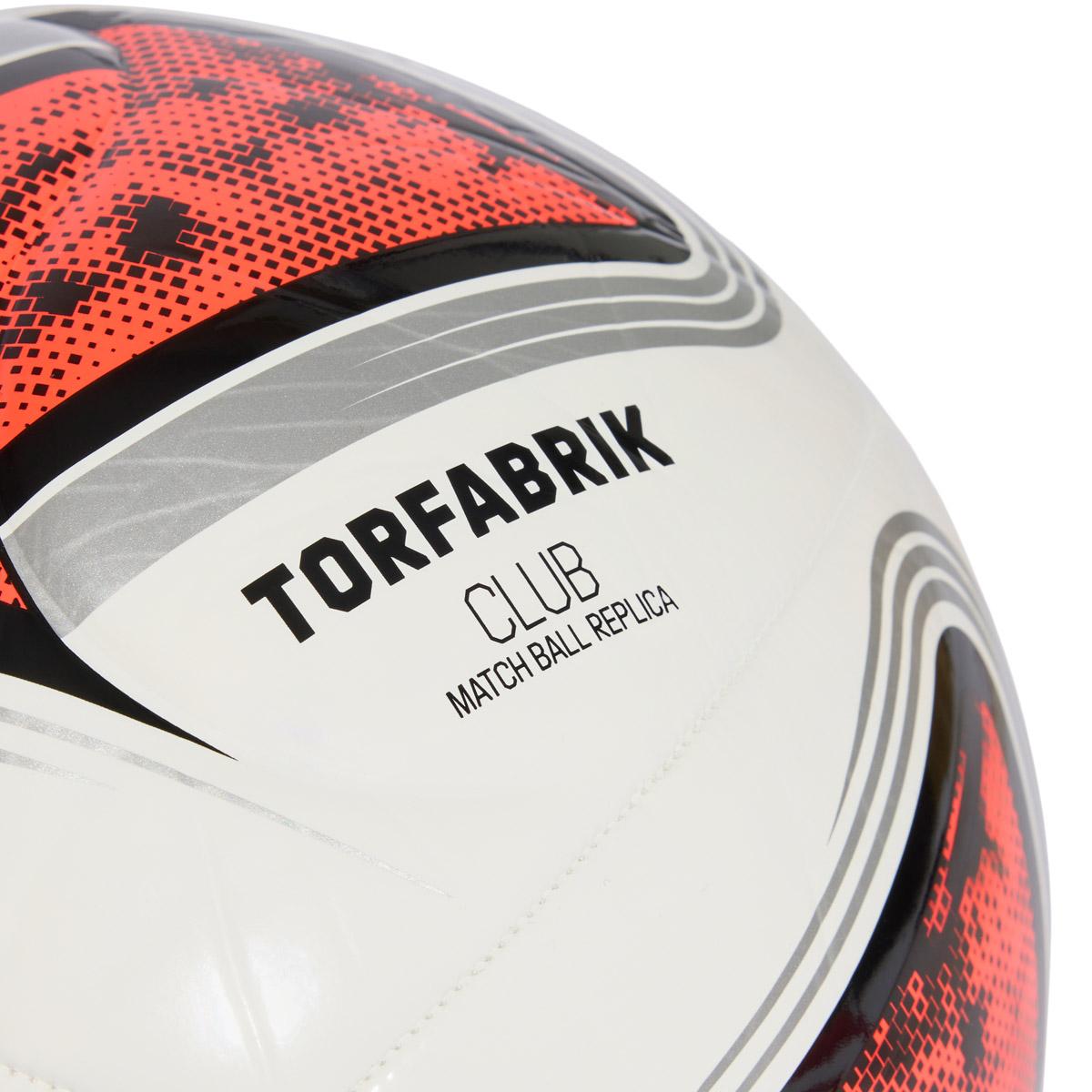 adidas DFL Torfabrik Club Fodbold WHITE/BLACK/SOLRED