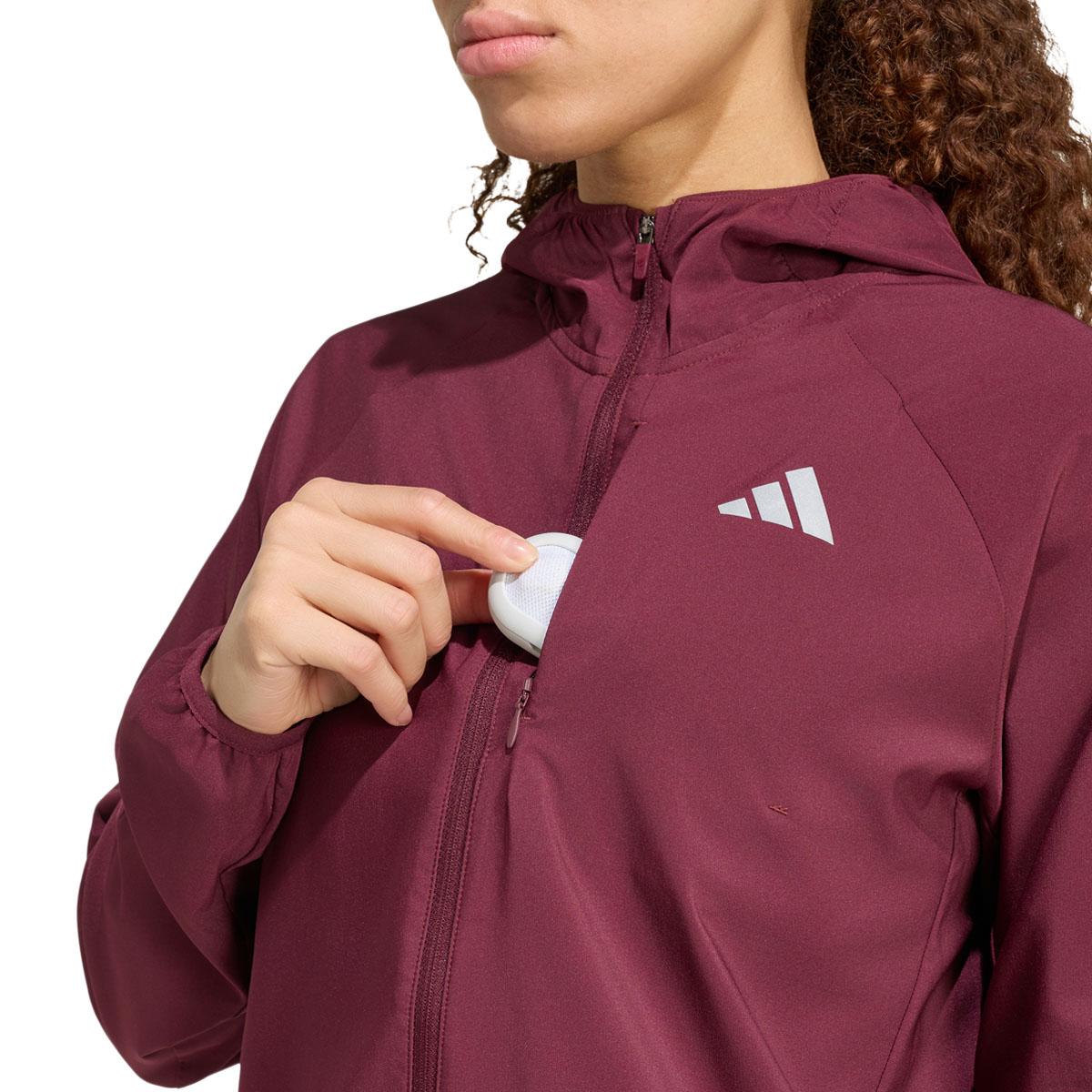 adidas Run Essentials Løbejakke Dame MAROON