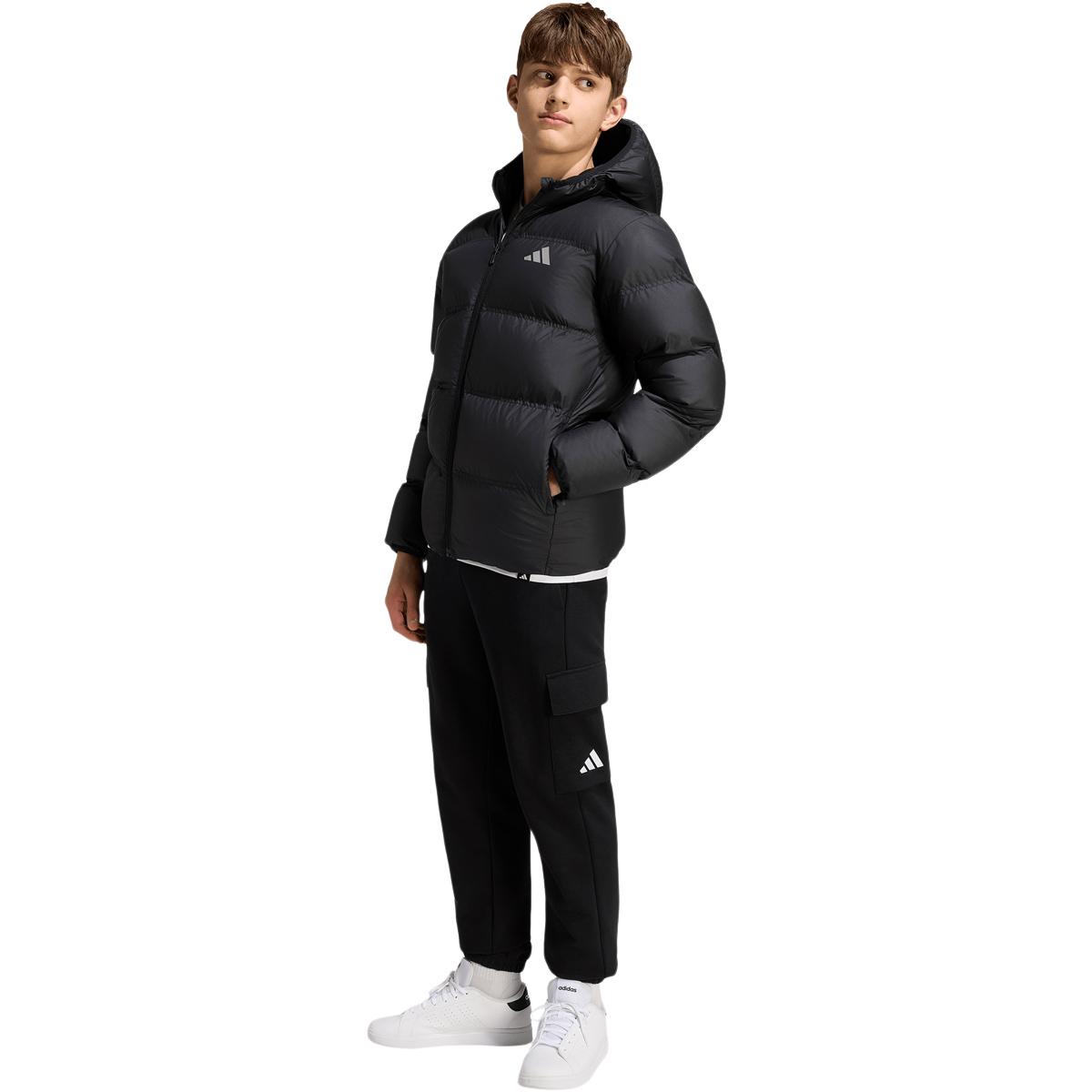 adidas SD Vinterjakke Barn BLACK/REFSIL