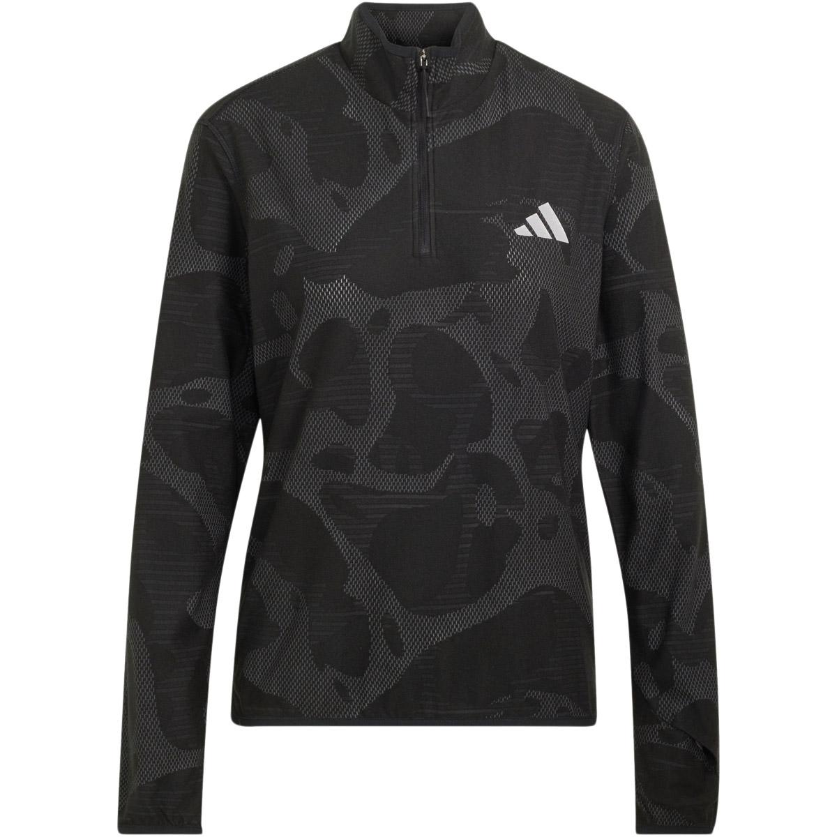 adidas Adi365 Half Zip Løpetrøye Dame BLACK/GREFIV