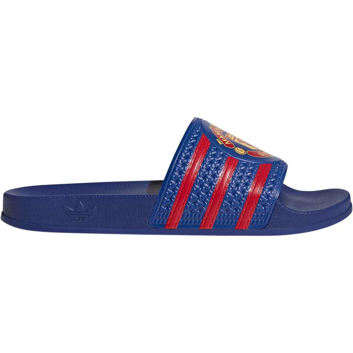 adidas Originals Trefoil MUFC Badesandaler ROYBLU/MUFRED/ROYBLU