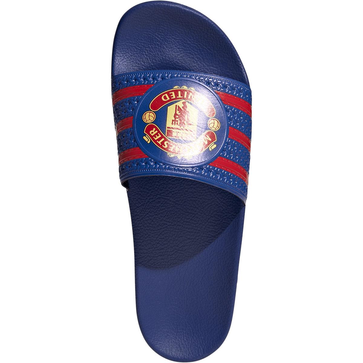 adidas Originals Trefoil MUFC Badesandaler ROYBLU/MUFRED/ROYBLU