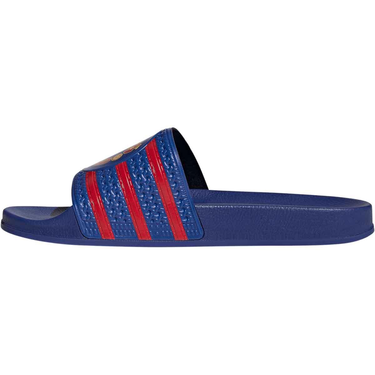adidas Originals Trefoil MUFC Badesandaler ROYBLU/MUFRED/ROYBLU