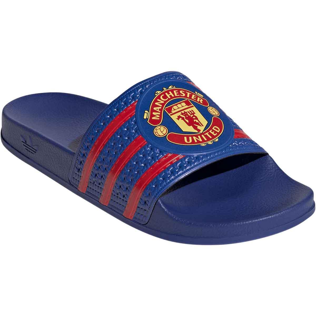 adidas Originals Trefoil MUFC Badesandaler ROYBLU/MUFRED/ROYBLU