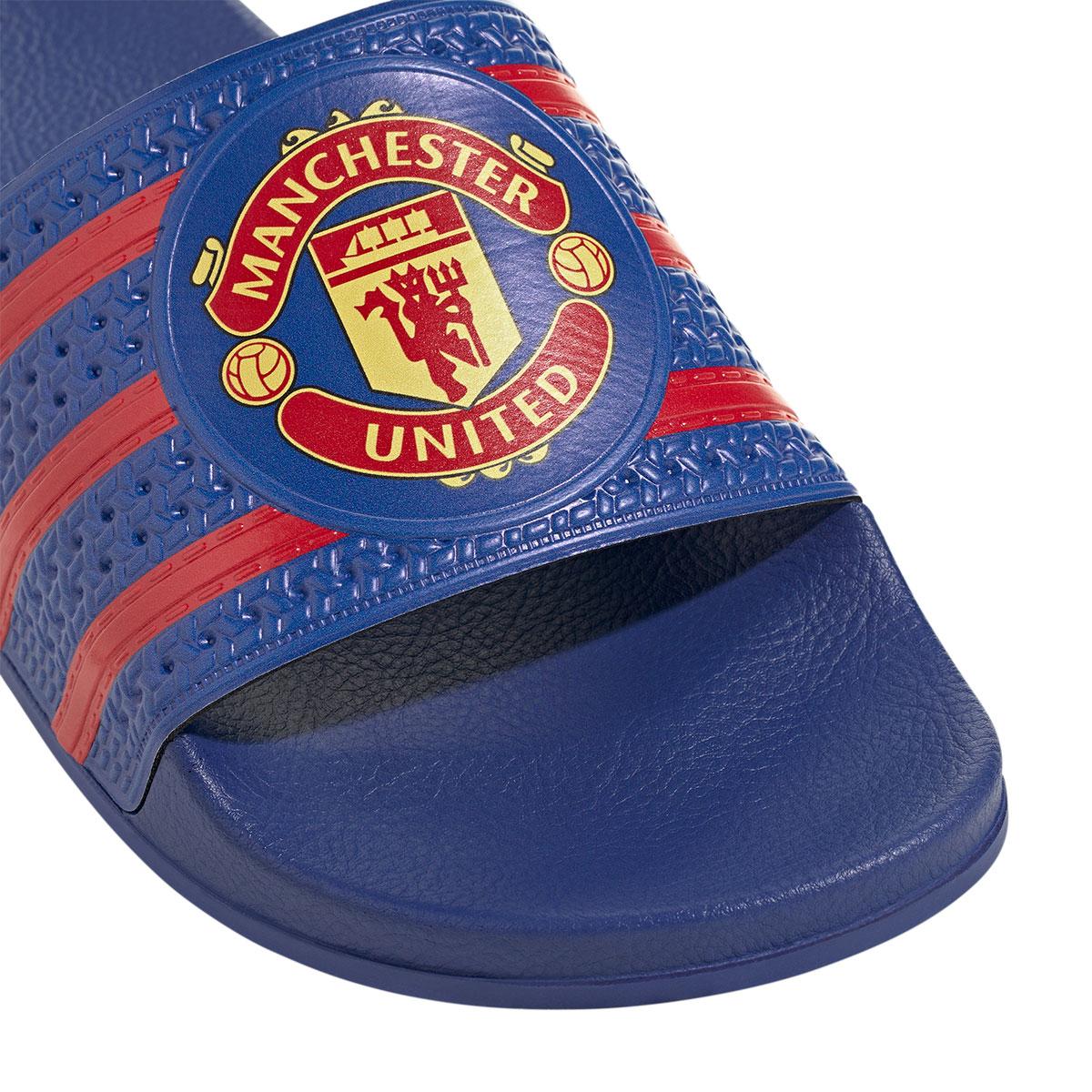 adidas Originals Trefoil MUFC Badesandaler ROYBLU/MUFRED/ROYBLU