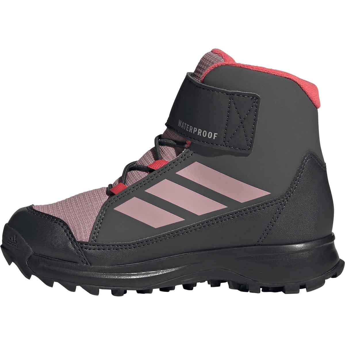 adidas Terrex Snow Climawarm Velcro Vandrestøvler Børn MAGMAU/MAGMAU/GRESIX