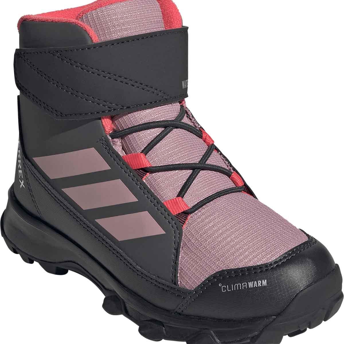 adidas Terrex Snow Climawarm Velcro Vandrestøvler Børn MAGMAU/MAGMAU/GRESIX