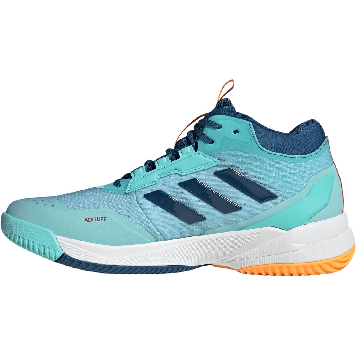 adidas Crazyflight 6 Mid Håndballsko Herre Navy/Turkis