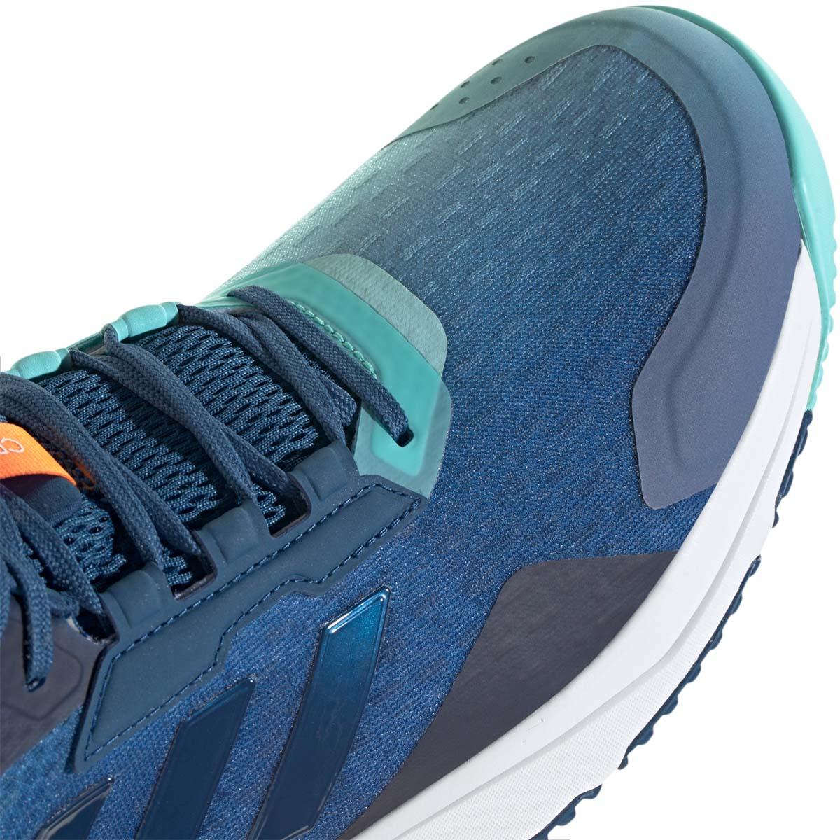 adidas Crazyflight 6 Mid Håndballsko Herre Navy/Turkis