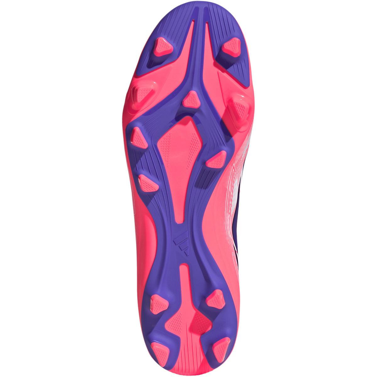 adidas F50 Hyperfast Club FG/MG Fodboldstøvler FTWWHT/SOLPUR/SOLTUR