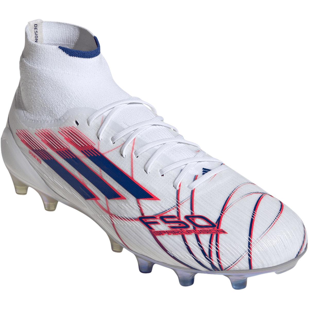 adidas F50 Sparkfusion Elite MC FG/AG Fodboldstøvler Dame White