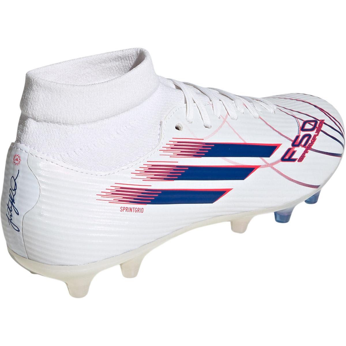 adidas F50 Sparkfusion League MC FG/AG Fodboldstøvler White
