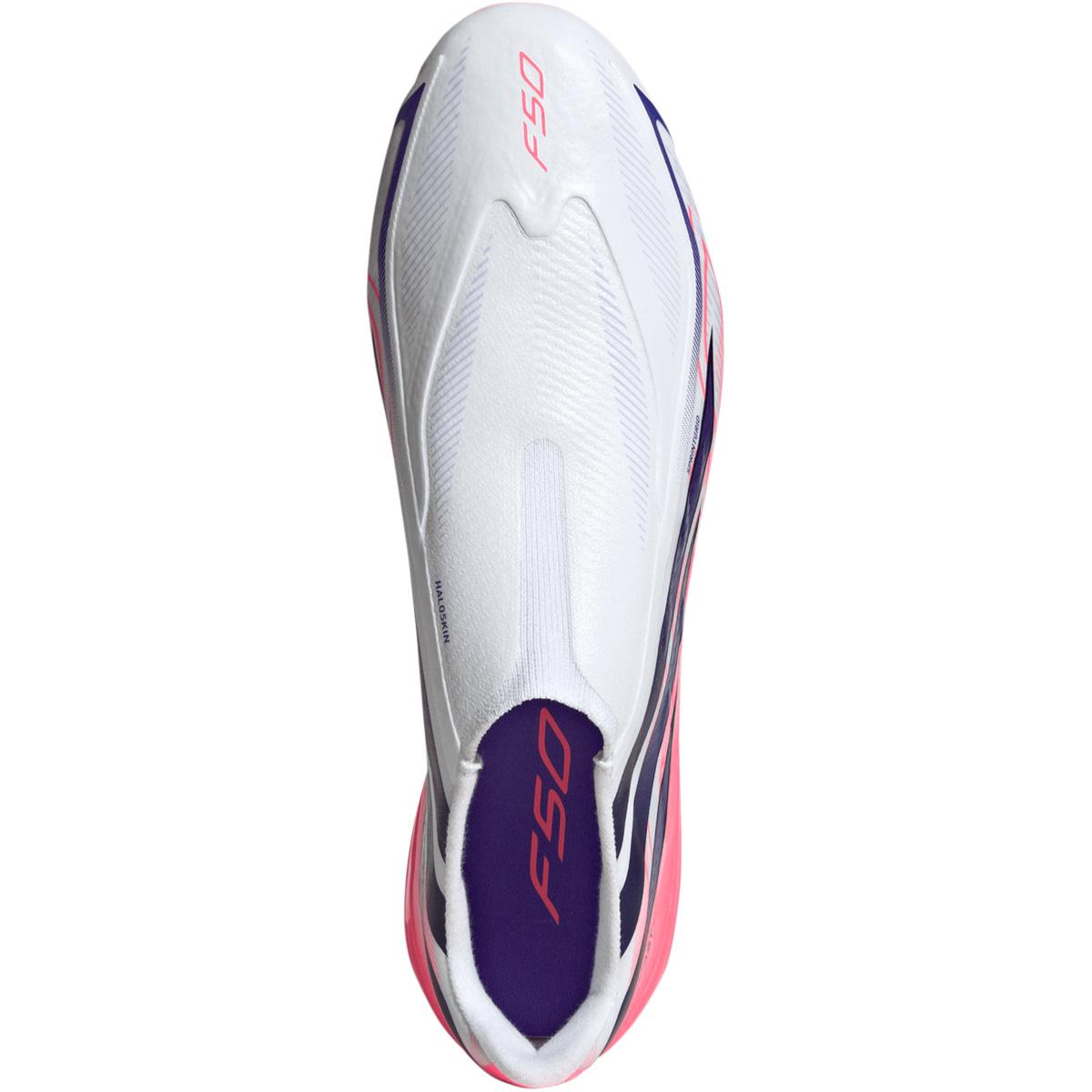 adidas F50 Hyperfast League LL FG Fodboldstøvler FTWWHT/SOLPUR/SOLTUR