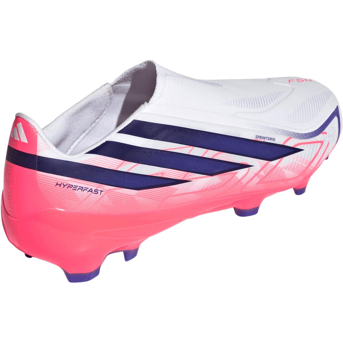adidas F50 Hyperfast League LL FG Fodboldstøvler FTWWHT/SOLPUR/SOLTUR