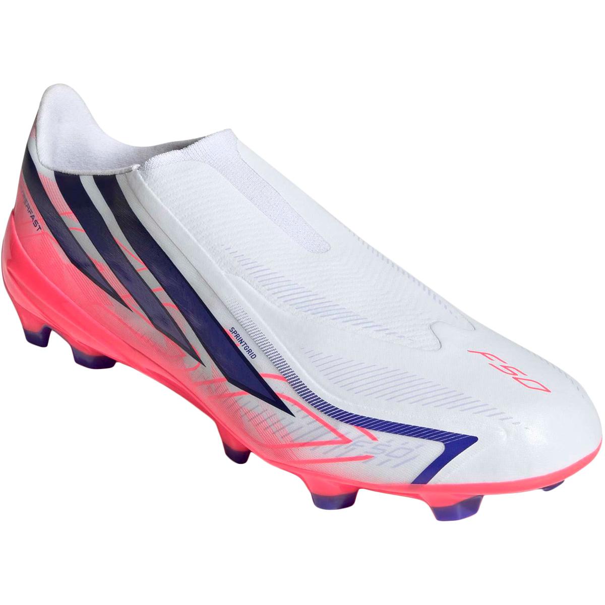 adidas F50 Hyperfast League LL FG Fodboldstøvler FTWWHT/SOLPUR/SOLTUR