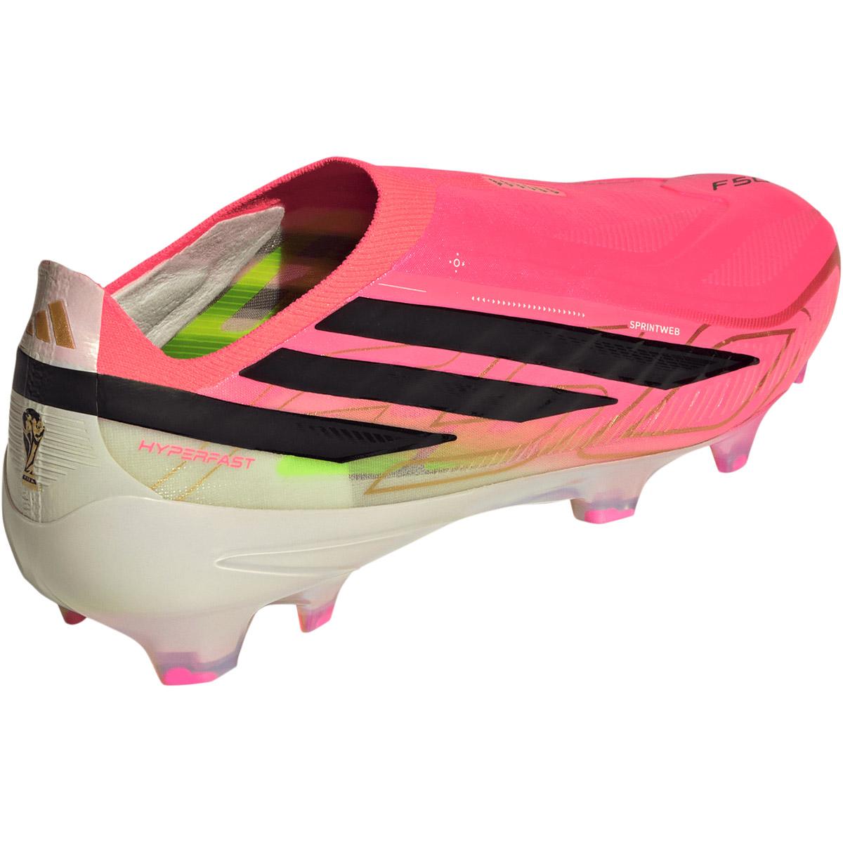 adidas F50 Hyperfast Elite LL FG Fodboldstøvler SOLTUR/CBLACK/GOLDMT