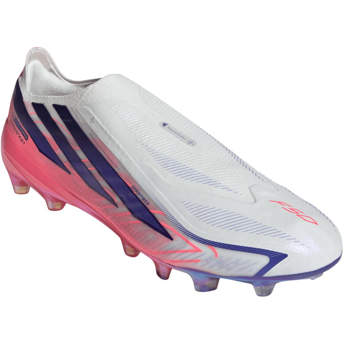 adidas F50 Hyperfast Elite LL AG Fodboldstøvler FTWWHT/SOLPUR/SOLTUR