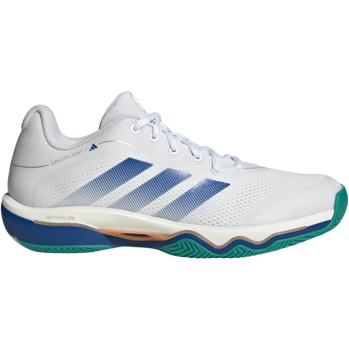 adidas Crazyflight 7 Håndballsko Herre EQTGRN/FTWWHT/ROYBLU