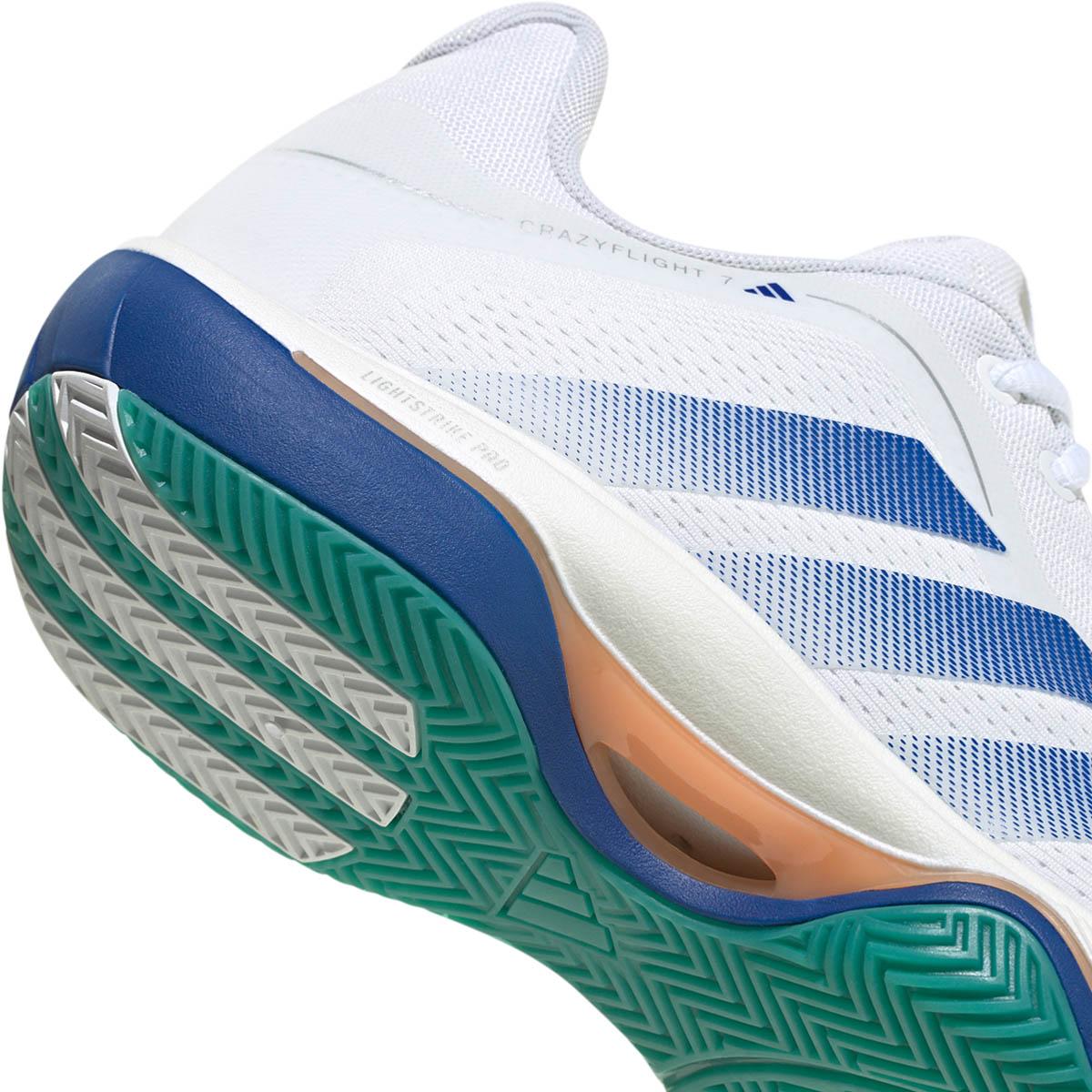 adidas Crazyflight 7 Håndballsko Herre EQTGRN/FTWWHT/ROYBLU