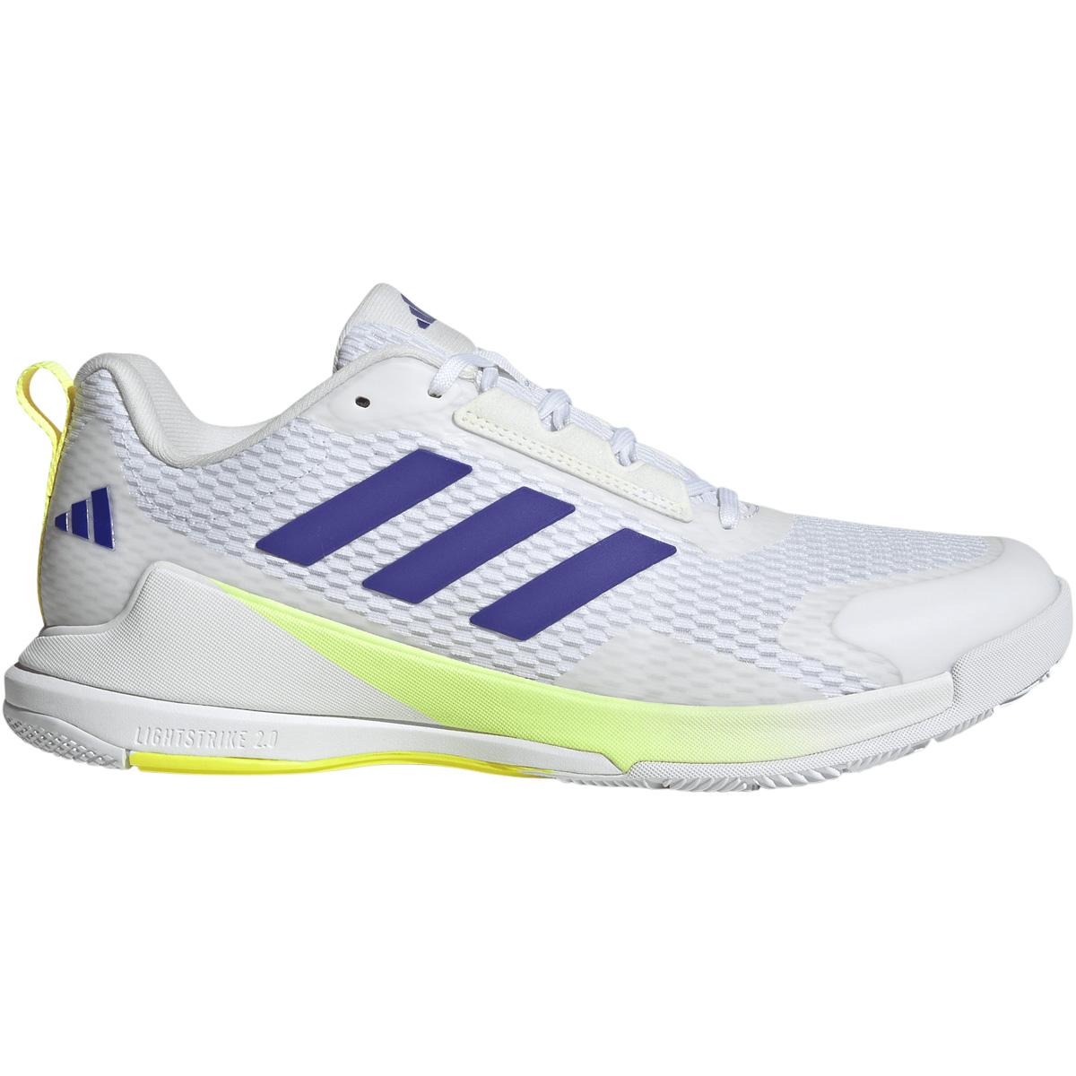 adidas Novaflight 2 Håndballsko Herre FTWWHT/PURPUR/HIREYE