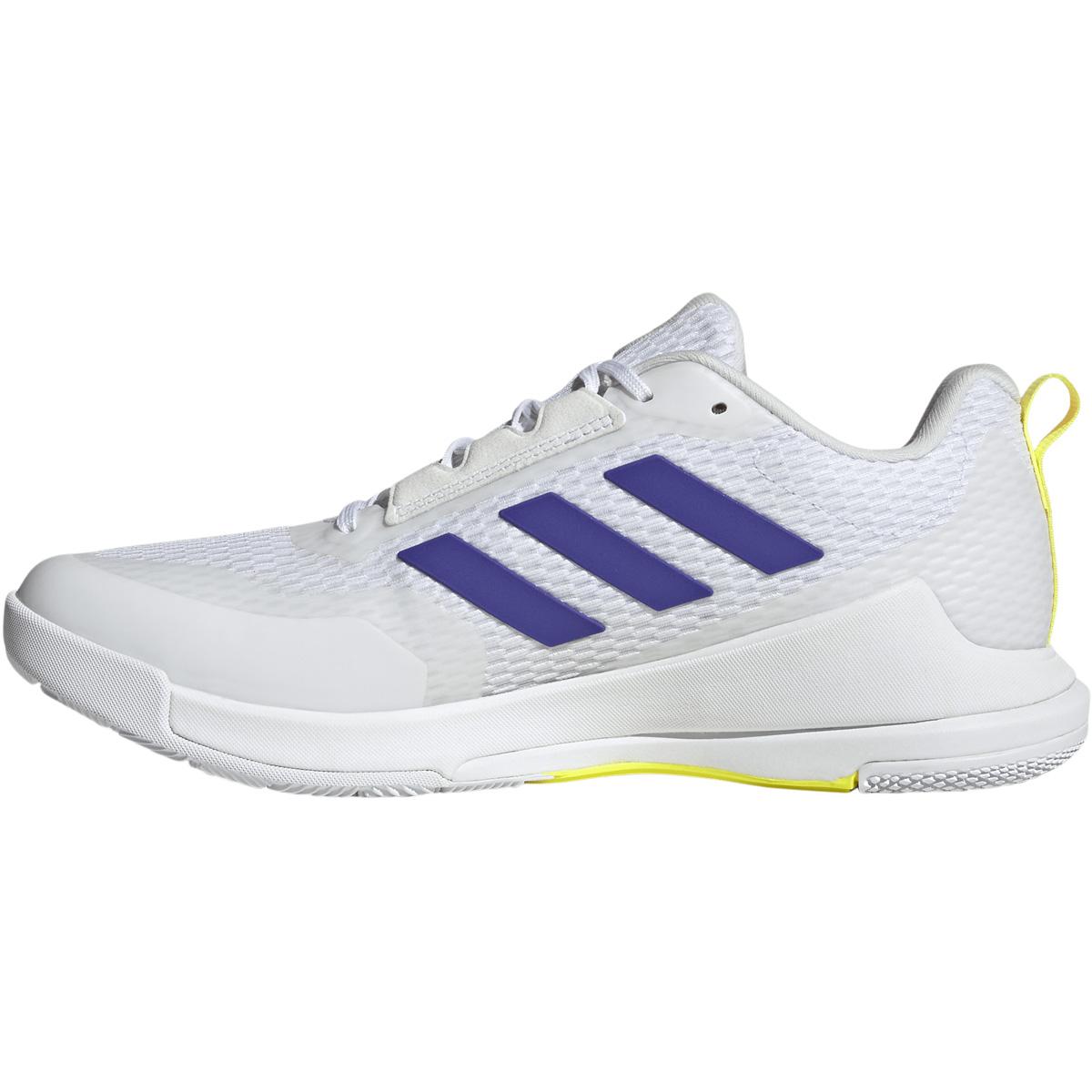 adidas Novaflight 2 Håndballsko Herre FTWWHT/PURPUR/HIREYE