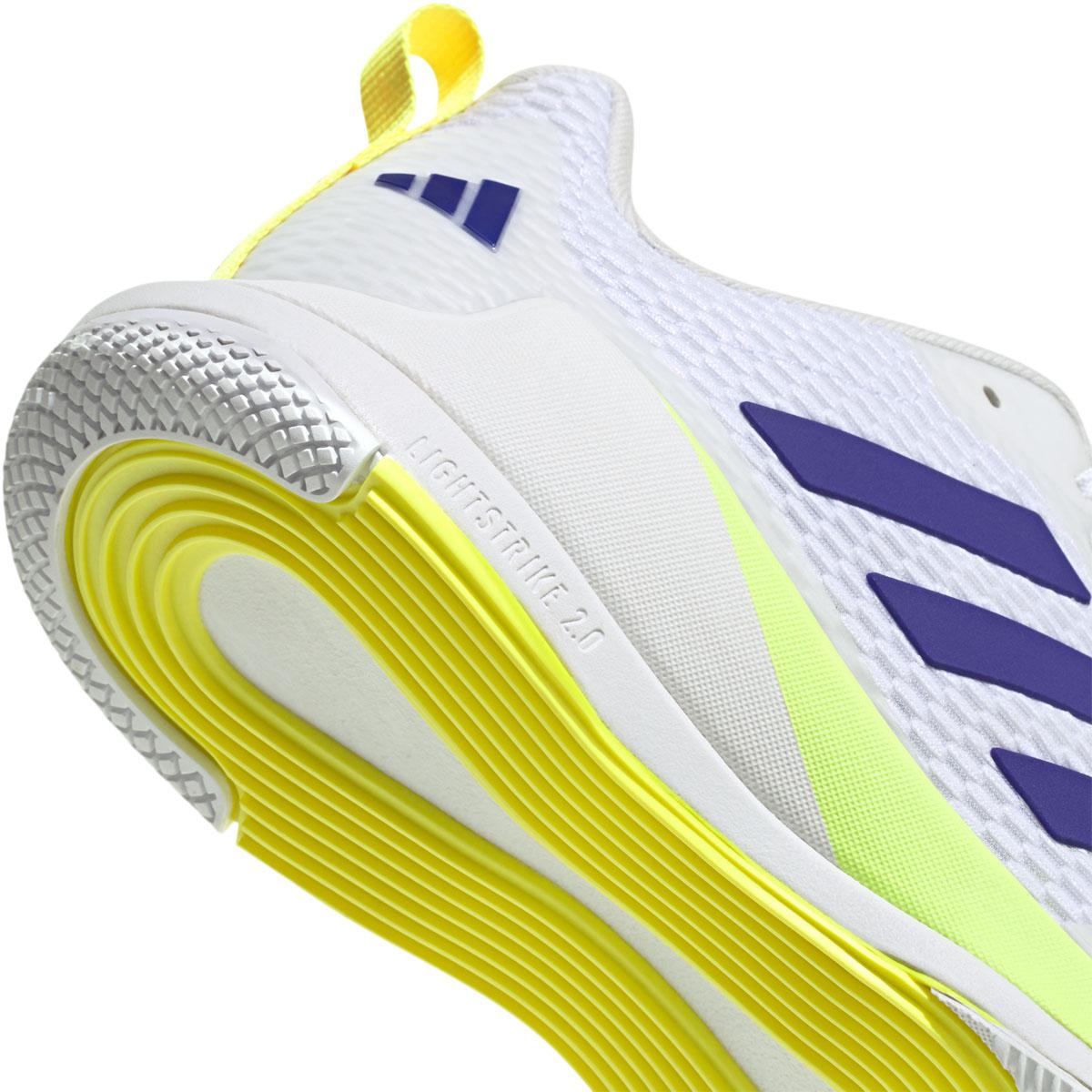 adidas Novaflight 2 Håndballsko Herre FTWWHT/PURPUR/HIREYE