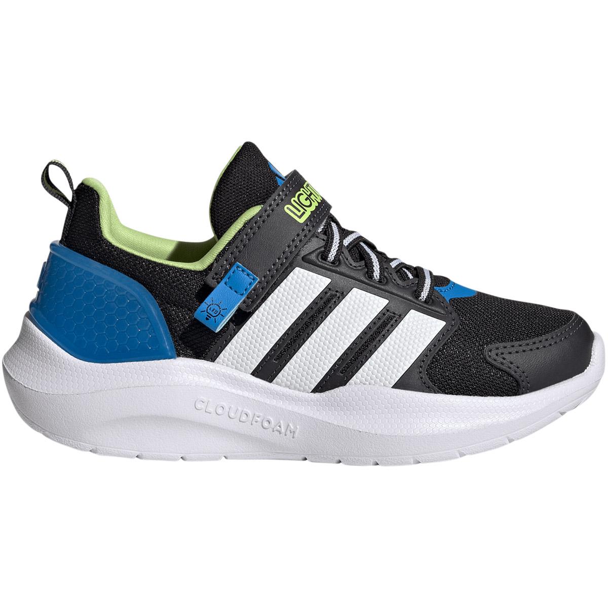 adidas Lightorama RNR Velcro Sneakers M/Lys Børn CBLACK/FTWWHT/LURABL