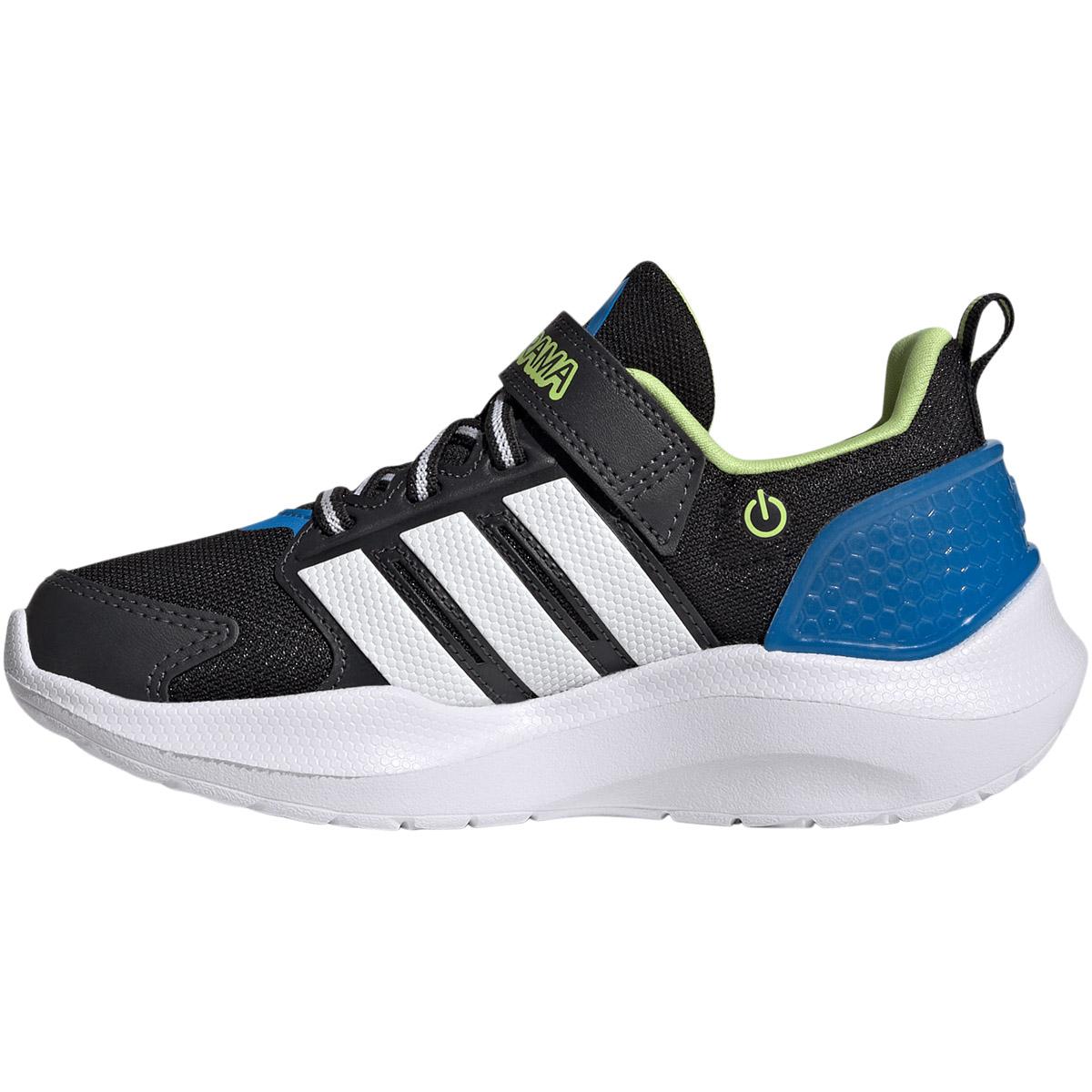 adidas Lightorama RNR Velcro Sneakers M/Lys Børn CBLACK/FTWWHT/LURABL