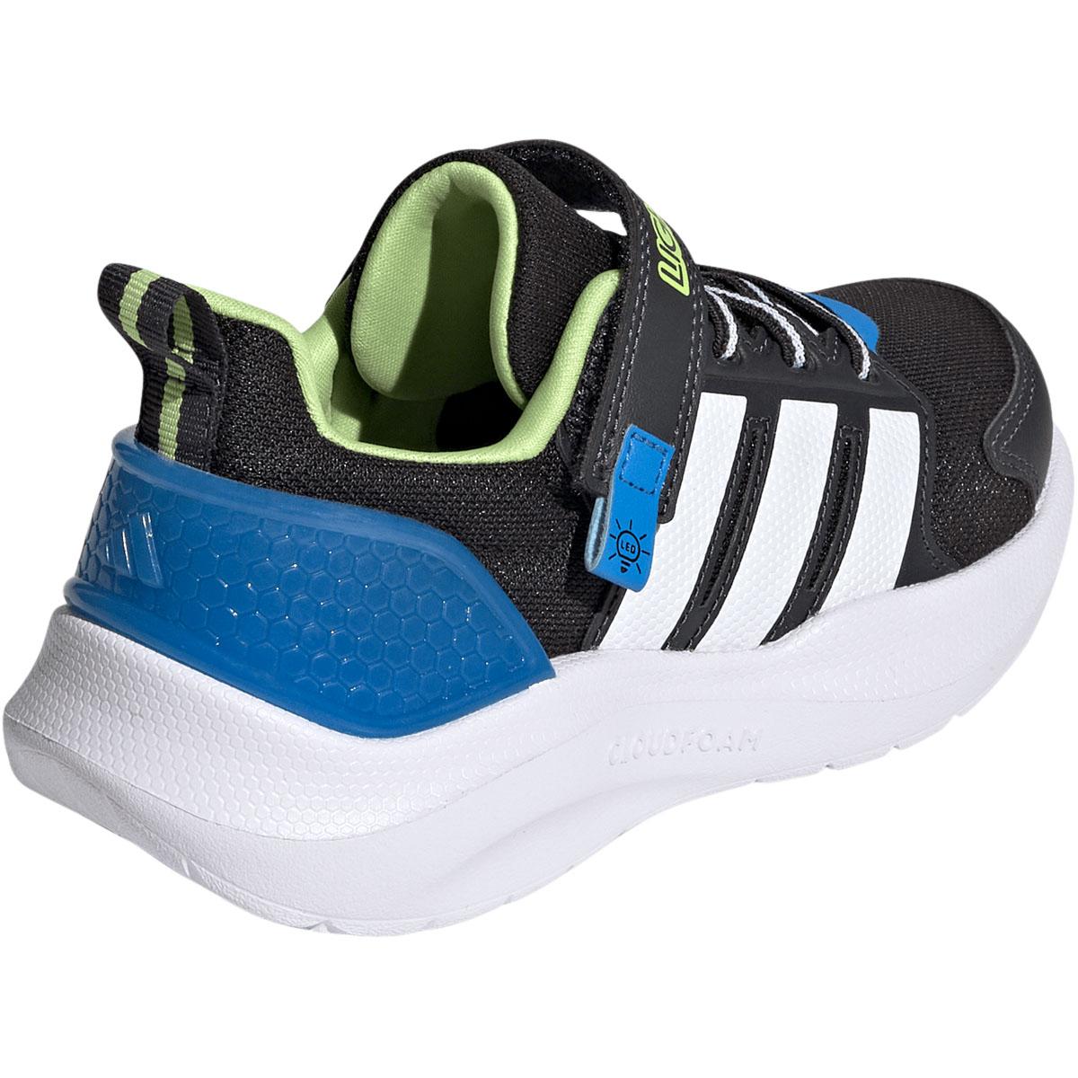 adidas Lightorama RNR Velcro Sneakers M/Lys Børn CBLACK/FTWWHT/LURABL